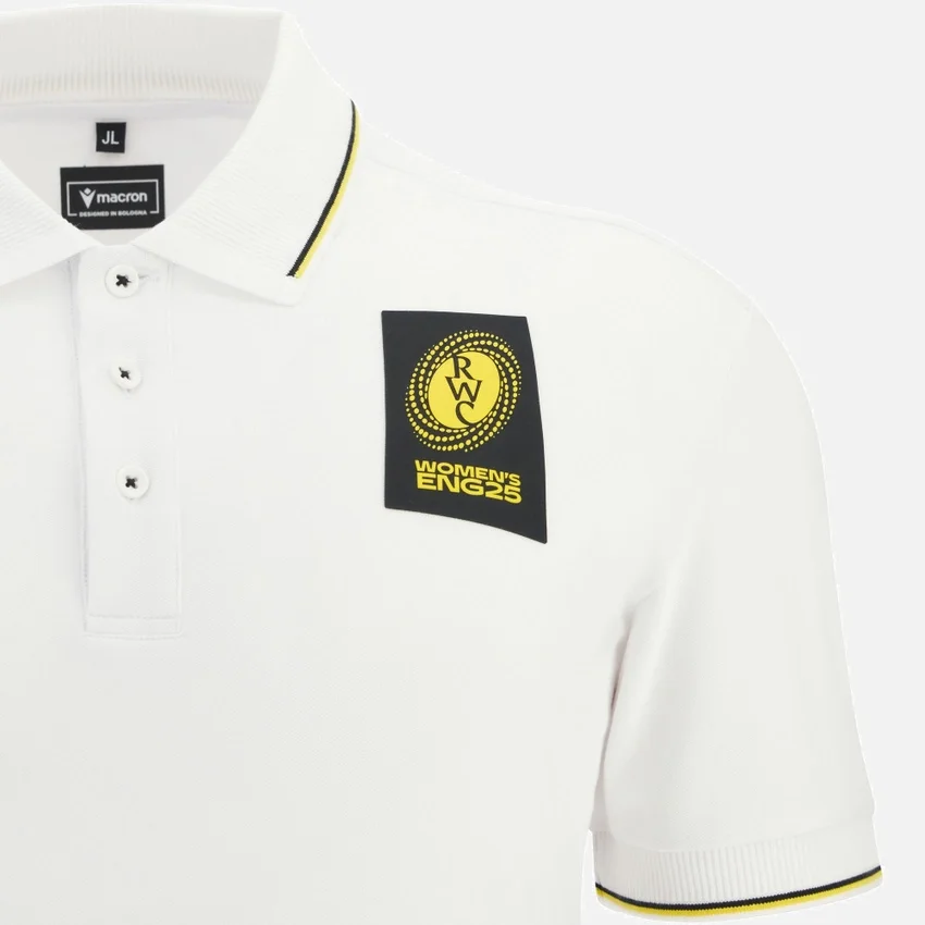 Athleisure Junior Polo Shirt de la Copa del Mundo de Rugby Femenino 2025 Athleisure Junior Polo Shirt de la Copa del Mundo de Rugby Femenino 2025