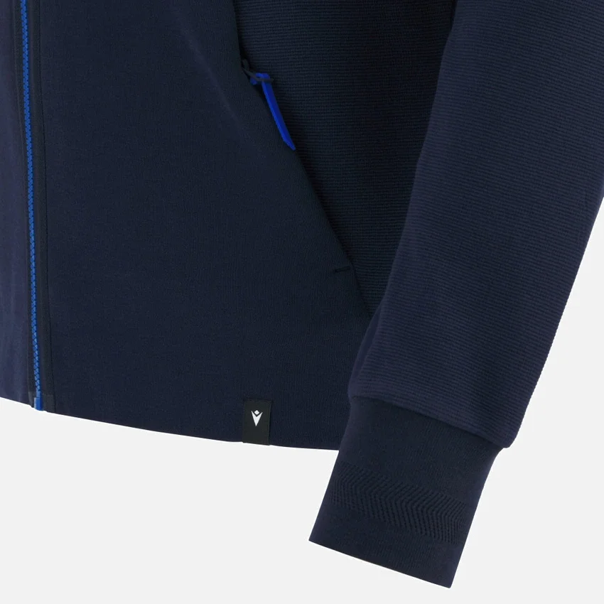 Auxerre 2025/26 Camiseta de viaje con cremallera completa para adultos de estilo Athleisure Auxerre 2025/26 Camiseta de viaje con cremallera completa para adultos de estilo Athleisure