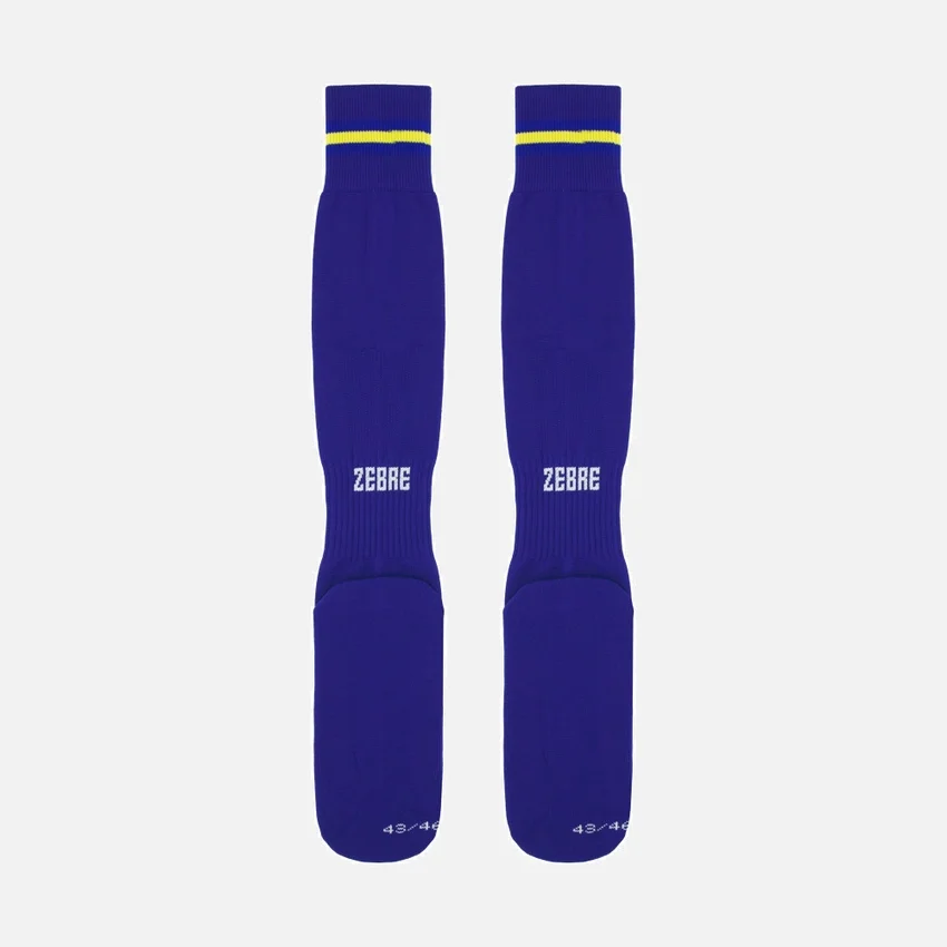 Calcetines para partidos en casa del Zebre Parma 2025/26 Calcetines para partidos en casa del Zebre Parma 2025/26