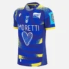 Camisas auténticas de local para adultos del Zebre Parma 2025/26 Camisas auténticas de local para adultos del Zebre Parma 2025/26