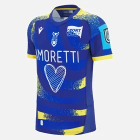 Camisas auténticas de local para adultos del Zebre Parma 2025/26