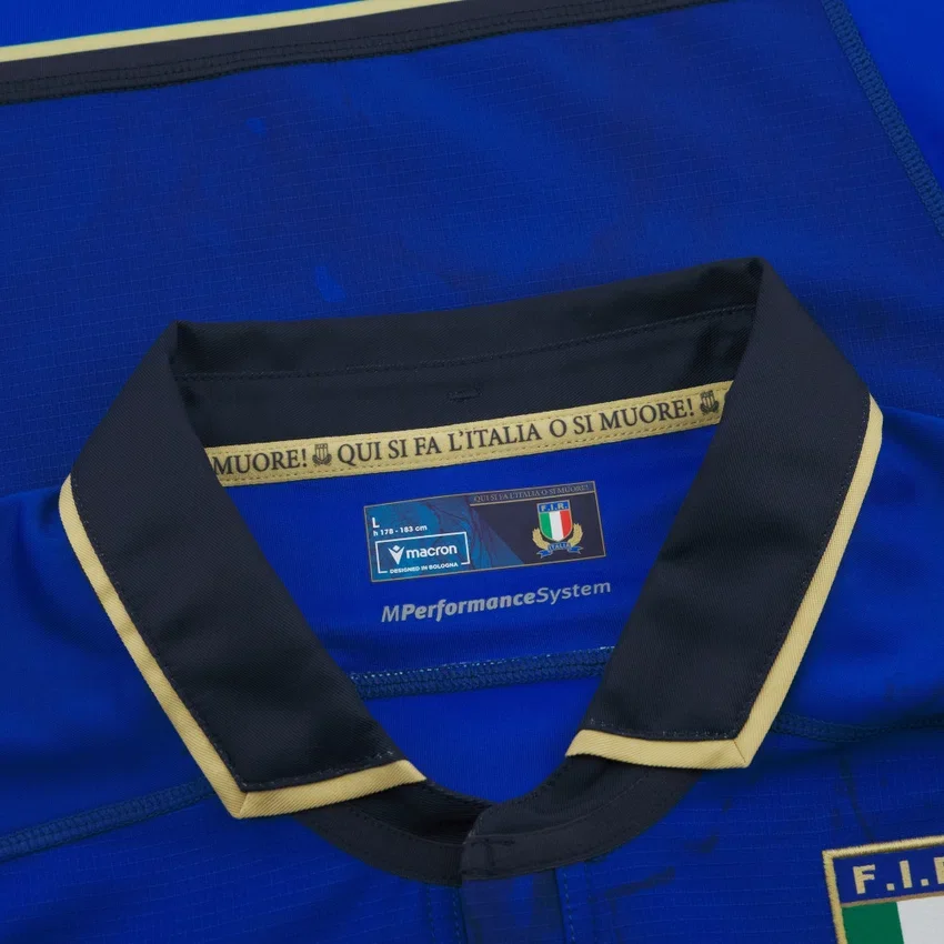 Camisas auténticas de local para adultos Italia Rugby 2025/26 Camisas auténticas de local para adultos Italia Rugby 2025/26