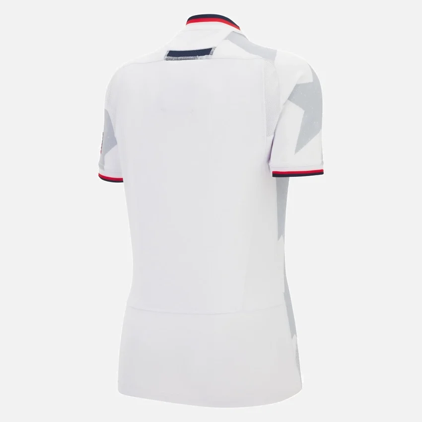 Camisas auténticas de visitante de la selección femenina de rugby de EE. UU. para la WRWC 2025 Camisas auténticas de visitante de la selección femenina de rugby de EE. UU. para la WRWC 2025