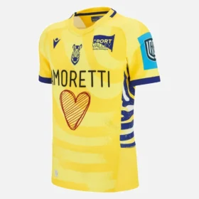 Camisas auténticas de visitante para adultos del Zebre Parma 2025/26