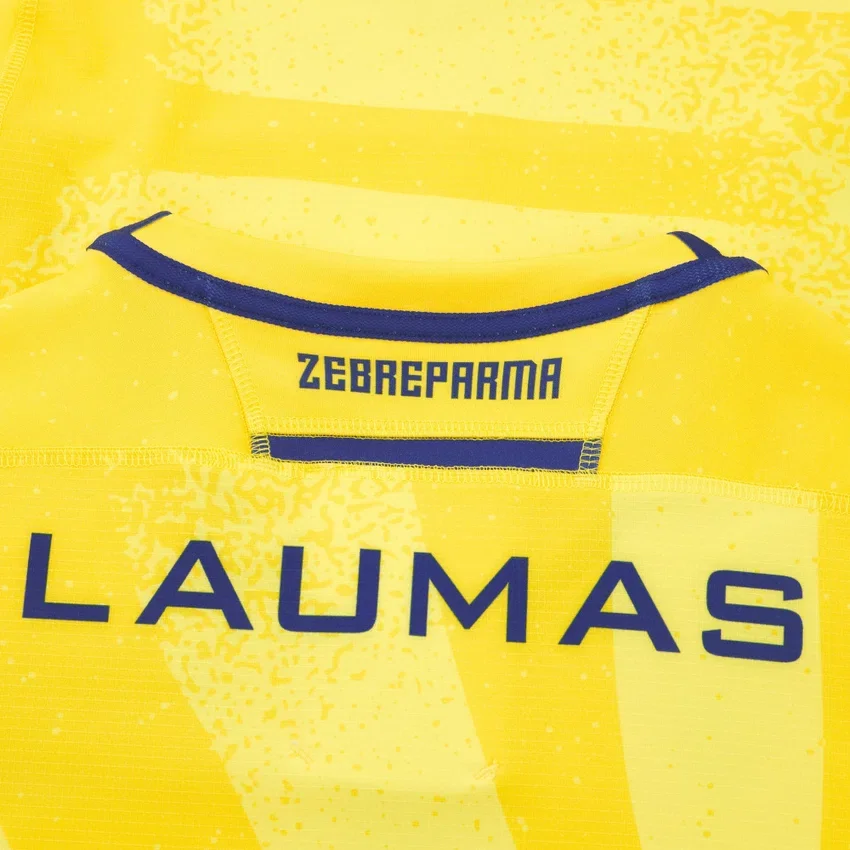 Camisas auténticas de visitante para adultos del Zebre Parma 2025/26 Camisas auténticas de visitante para adultos del Zebre Parma 2025/26