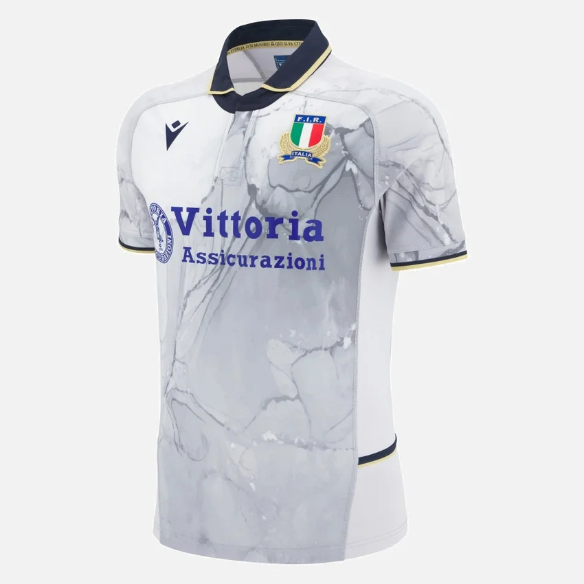 Camisas auténticas de visitante para adultos Italia Rugby 2025/26 Camisas auténticas de visitante para adultos Italia Rugby 2025/26