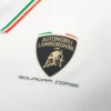 Camisas blancas para hombres de Automobili Lamborghini Squadra Corse Camisas blancas para hombres de Automobili Lamborghini Squadra Corse