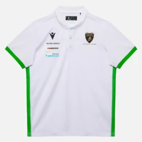 Camisas blancas para niños de Automobili Lamborghini Squadra Corse