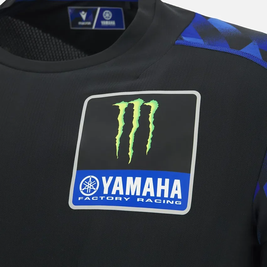 Camisas de aficionado Monster Energy Yamaha MotoGP 2026 para hombre Camisas de aficionado Monster Energy Yamaha MotoGP 2026 para hombre