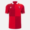 Camisas de algodón local de la selección de rugby de Gales 2025/26 Camisas de algodón local de la selección de rugby de Gales 2025/26