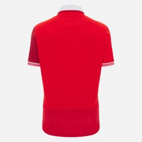 Camisas de algodón local de la selección de rugby de Gales 2025/26