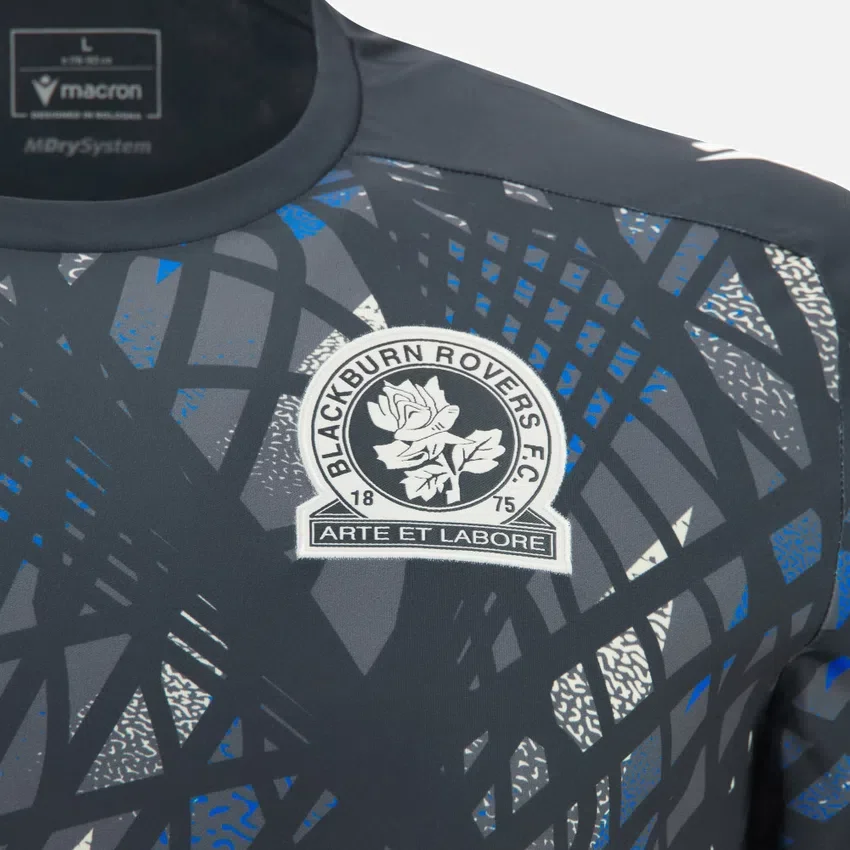 Camisas de calentamiento para adultos del Blackburn Rovers FC 2025/26 Camisas de calentamiento para adultos del Blackburn Rovers FC 2025/26