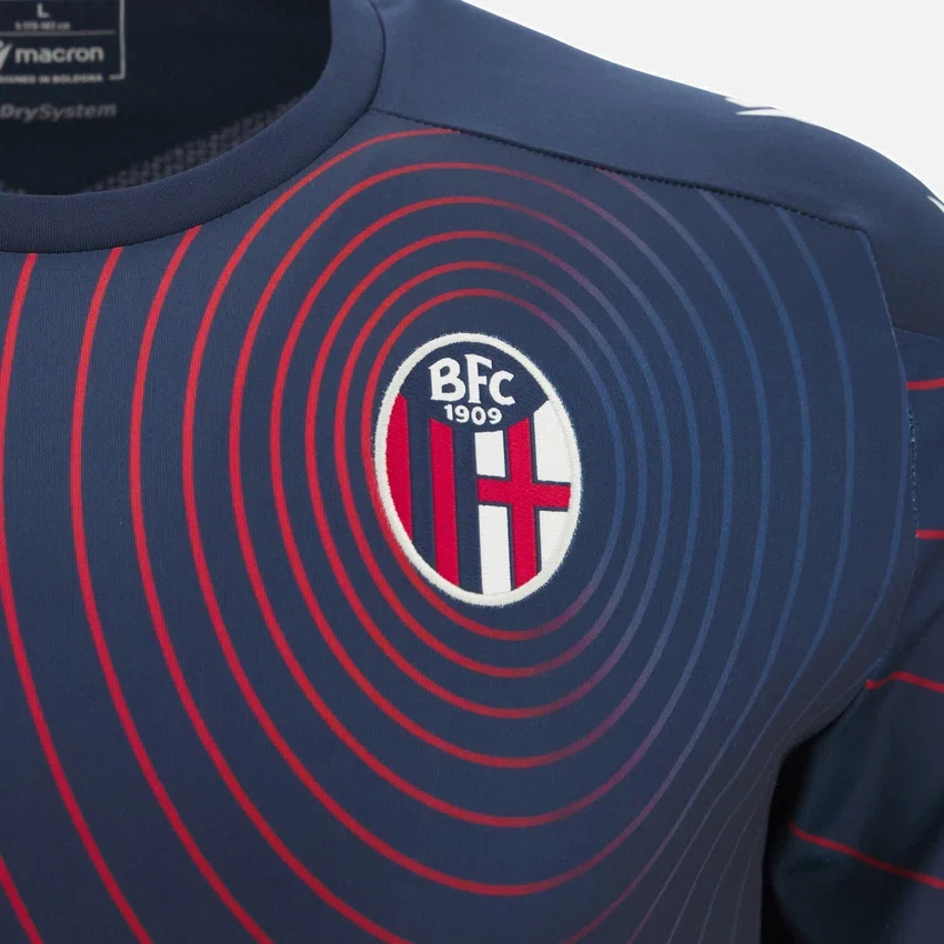 Camisas de calentamiento para adultos del Bologna FC 1909 2025/26 Camisas de calentamiento para adultos del Bologna FC 1909 2025/26