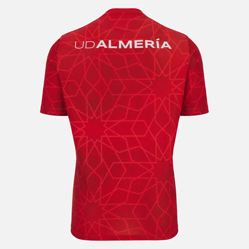Camisas de calentamiento para adultos del UD Almería 2025/26 Camisas de calentamiento para adultos del UD Almería 2025/26