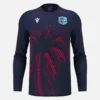 Camisas de entrenamiento de manguitos largos para adultos West Indies Cricket 2025/26 Camisas de entrenamiento de manguitos largos para adultos West Indies Cricket 2025/26