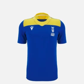 Camisas de entrenamiento junior Zebre Parma 2025/26 azul real/amarilla
