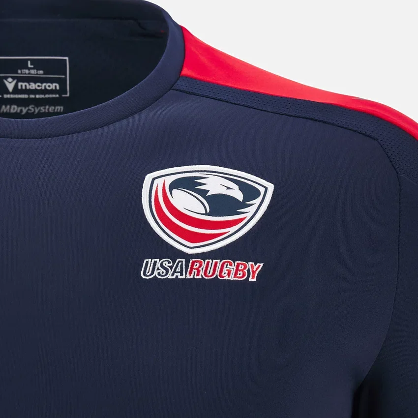 Camisas de entrenamiento para adultos USA Rugby 2024/25 Camisas de entrenamiento para adultos USA Rugby 2024/25