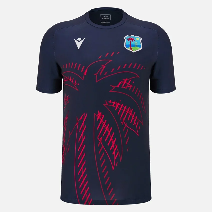Camisas de entrenamiento para adultos West Indies Cricket 2025/26 Camisas de entrenamiento para adultos West Indies Cricket 2025/26