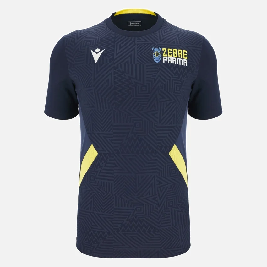 Camisas de entrenamiento para adultos Zebre Parma 2025/26 Camisas de entrenamiento para adultos Zebre Parma 2025/26