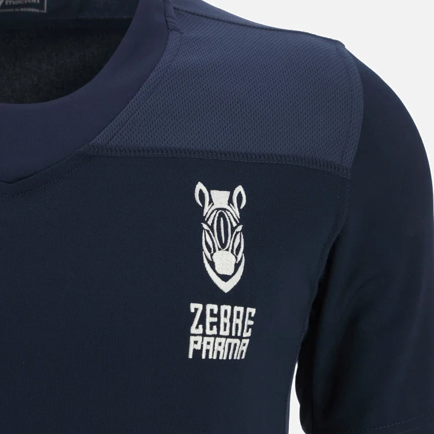 Camisas de entrenamiento para adultos Zebre Parma 2025/26 Camisas de entrenamiento para adultos Zebre Parma 2025/26
