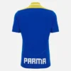 Camisas de entrenamiento para adultos Zebre Parma 2025/26 azul real/amarilla Camisas de entrenamiento para adultos Zebre Parma 2025/26 azul real/amarilla