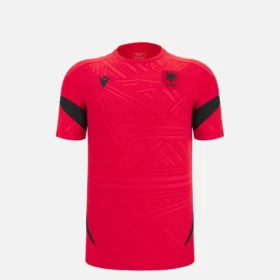 Camisas de entrenamiento rojas junior de la selección nacional de Albania FSHF 2026/27