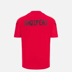 Camisas de entrenamiento rojas junior de la selección nacional de Albania FSHF 2026/27