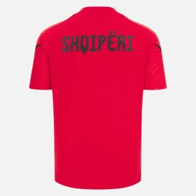 Camisas de entrenamiento rojas para adultos de la selección nacional de Albania FSHF 2026/27