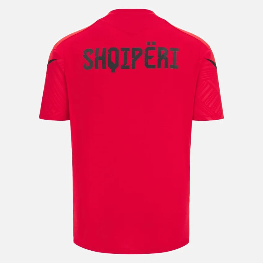 Camisas de entrenamiento rojas para adultos de la selección nacional de Albania FSHF 2026/27 Camisas de entrenamiento rojas para adultos de la selección nacional de Albania FSHF 2026/27