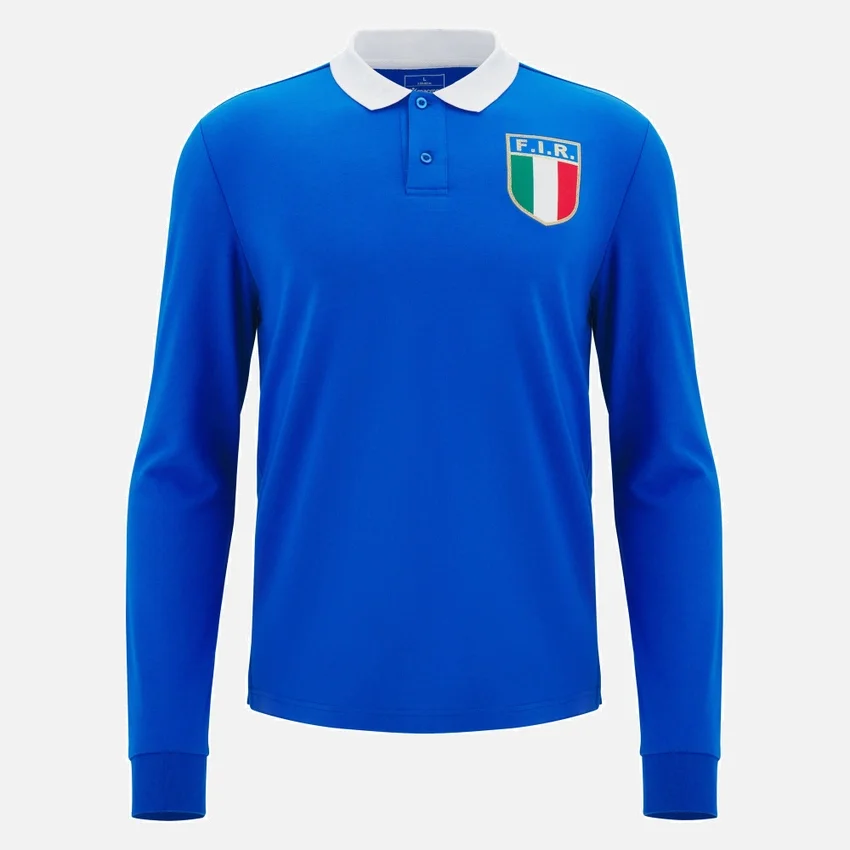 Camisas de la línea para aficionados de Italia Rugby 2025/26 para adultos Camisas de la línea para aficionados de Italia Rugby 2025/26 para adultos