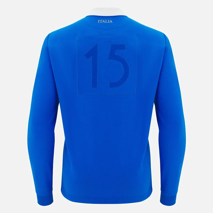 Camisas de la línea para aficionados de Italia Rugby 2025/26 para adultos Camisas de la línea para aficionados de Italia Rugby 2025/26 para adultos