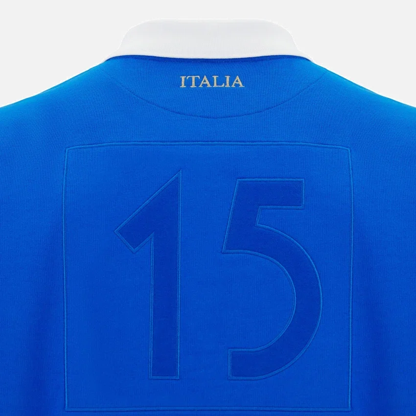 Camisas de la línea para aficionados de Italia Rugby 2025/26 para adultos Camisas de la línea para aficionados de Italia Rugby 2025/26 para adultos