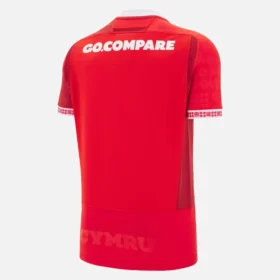 Camisas de local de la selección de rugby de Gales 2025/26