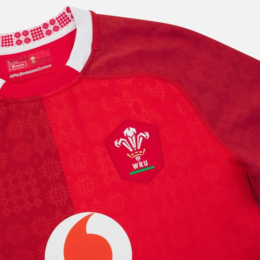 Camisas de local de la selección de rugby de Gales 2025/26 Camisas de local de la selección de rugby de Gales 2025/26