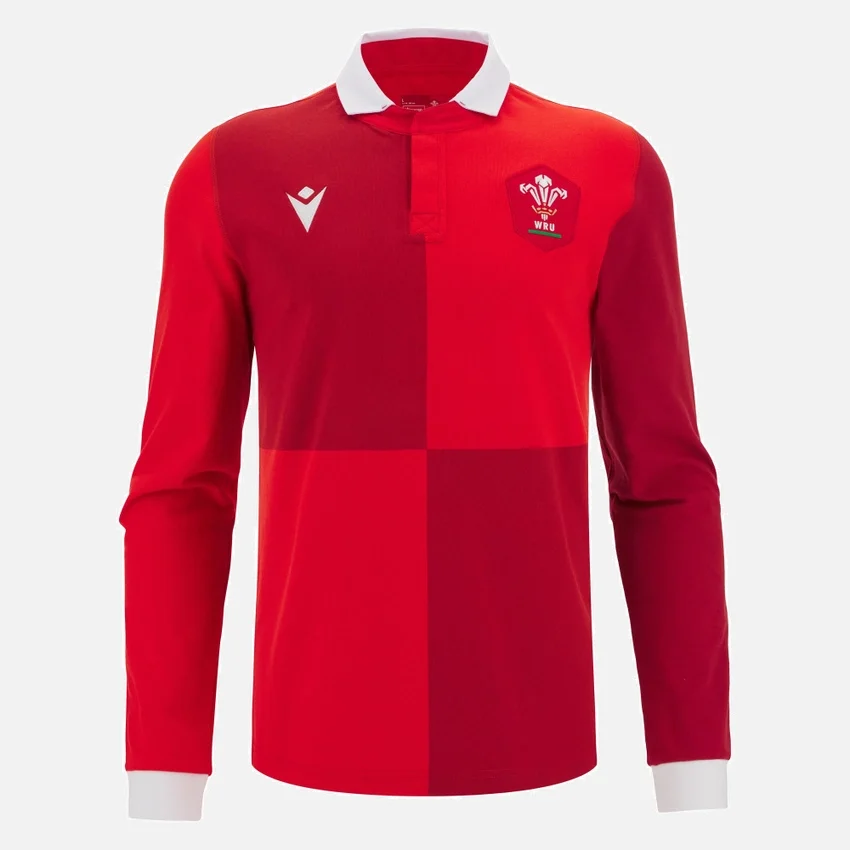 Camisas de manga larga de la selección galesa de rugby 2025/26 Camisas de manga larga de la selección galesa de rugby 2025/26