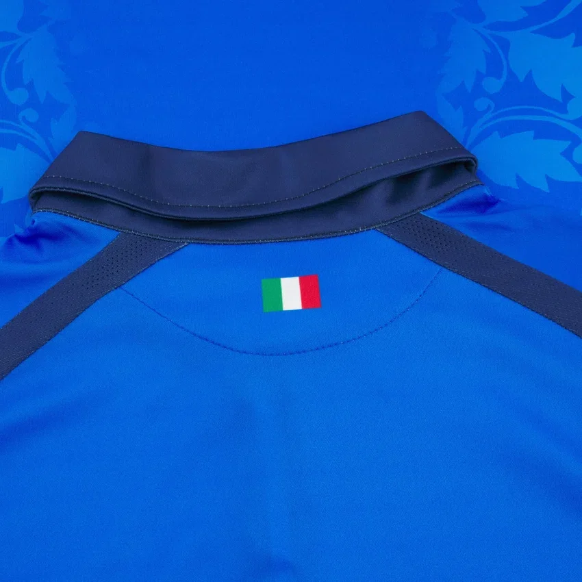 Camisas de partido con manguitos de la Federación Italiana de Críquet para la Copa del Mundo 2026 Camisas de partido con manguitos de la Federación Italiana de Críquet para la Copa del Mundo 2026