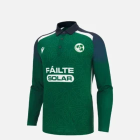 Camisas de partido de manguitos largos para jóvenes del equipo de críquet de Irlanda 2026/28 ODI