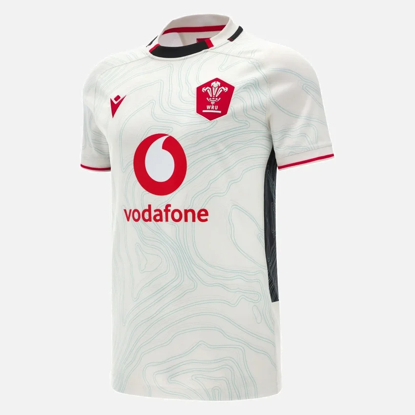 Camisas de partido de visitante del Welsh Rugby 2025/26 Camisas de partido de visitante del Welsh Rugby 2025/26