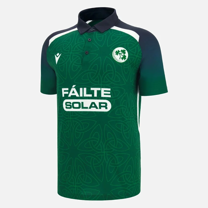Camisas de partido ODI del equipo de críquet de Irlanda 2026/28 Camisas de partido ODI del equipo de críquet de Irlanda 2026/28