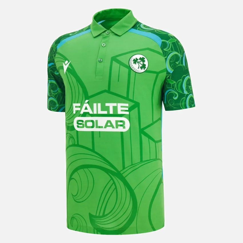 Camisas de partido T-20 del equipo de críquet de Irlanda 2026/28 Camisas de partido T-20 del equipo de críquet de Irlanda 2026/28