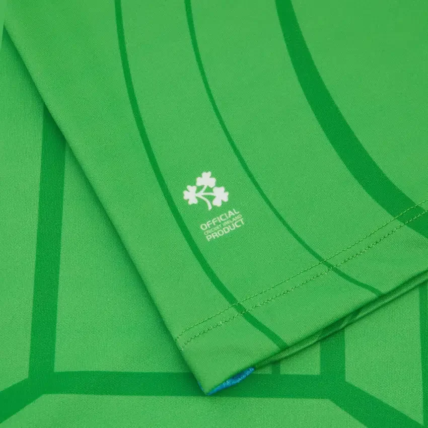 Camiseta de partido de manguitos largos para jóvenes del equipo de críquet de Irlanda T-20 para la Copa del Mundo 2026 Camiseta de partido de manguitos largos para jóvenes del equipo de críquet de Irlanda T-20 para la Copa del Mundo 2026