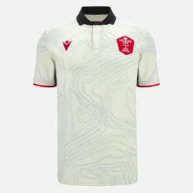 Camisas de visitante de la selección de rugby de Gales 2025/26
