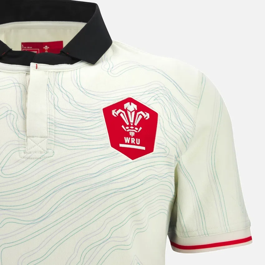 Camisas de visitante de la selección de rugby de Gales 2025/26 Camisas de visitante de la selección de rugby de Gales 2025/26