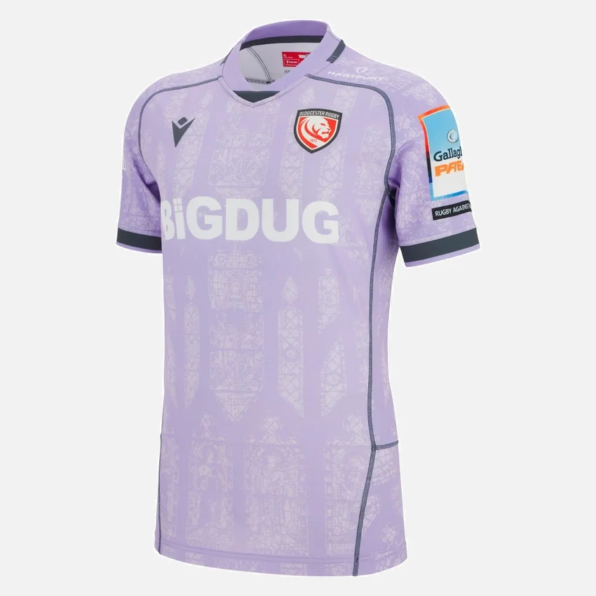 Camisas de visitante del Gloucester Rugby 2025/26 Camisas de visitante del Gloucester Rugby 2025/26