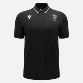 Camisas negras para hombre de Automobili Lamborghini Squadra Corse