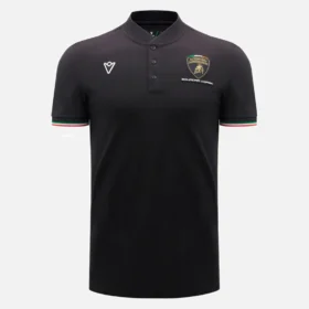 Camisas negras para hombre de Automobili Lamborghini Squadra Corse