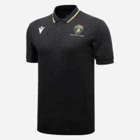 Camisas negras para hombre de Automobili Lamborghini Squadra Corse