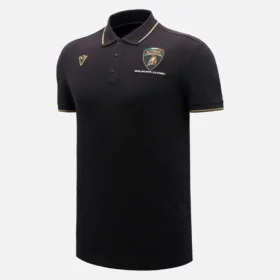 Camisas negras para hombre de Automobili Lamborghini Squadra Corse