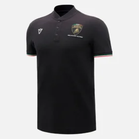 Camisas negras para hombre de Automobili Lamborghini Squadra Corse