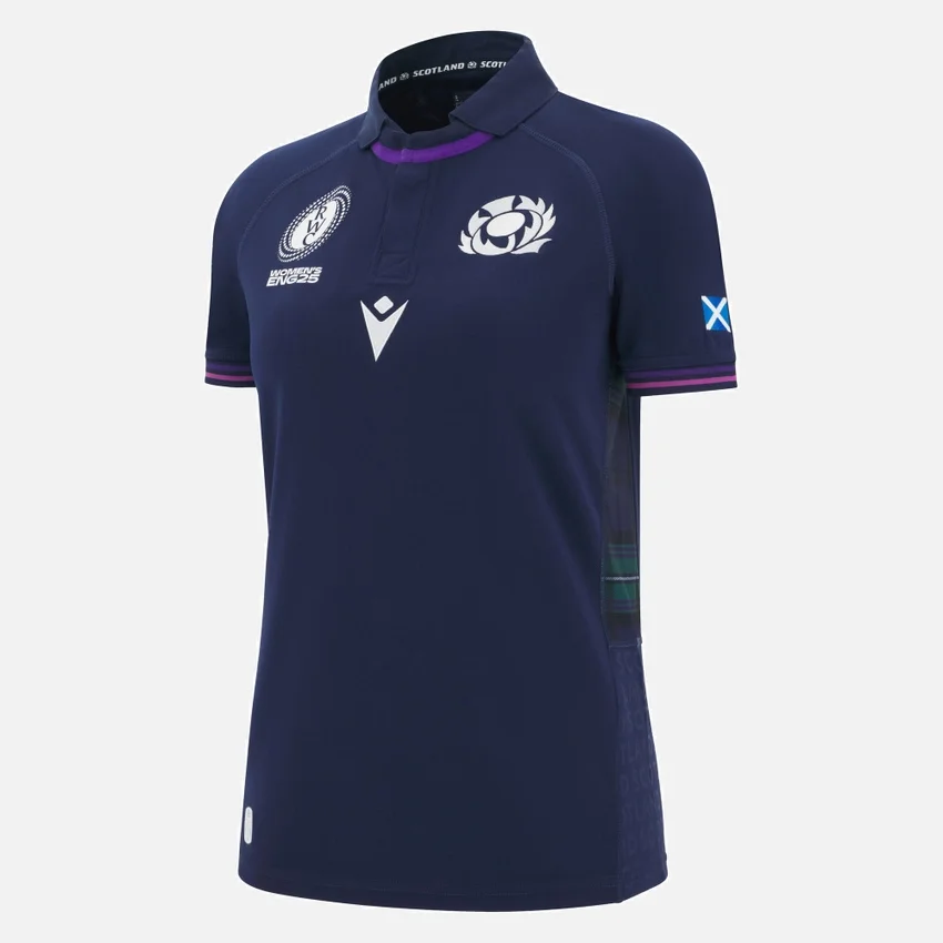 Camisas réplica de la selección femenina de rugby de Escocia 2025/26 para partidos en casa Camisas réplica de la selección femenina de rugby de Escocia 2025/26 para partidos en casa